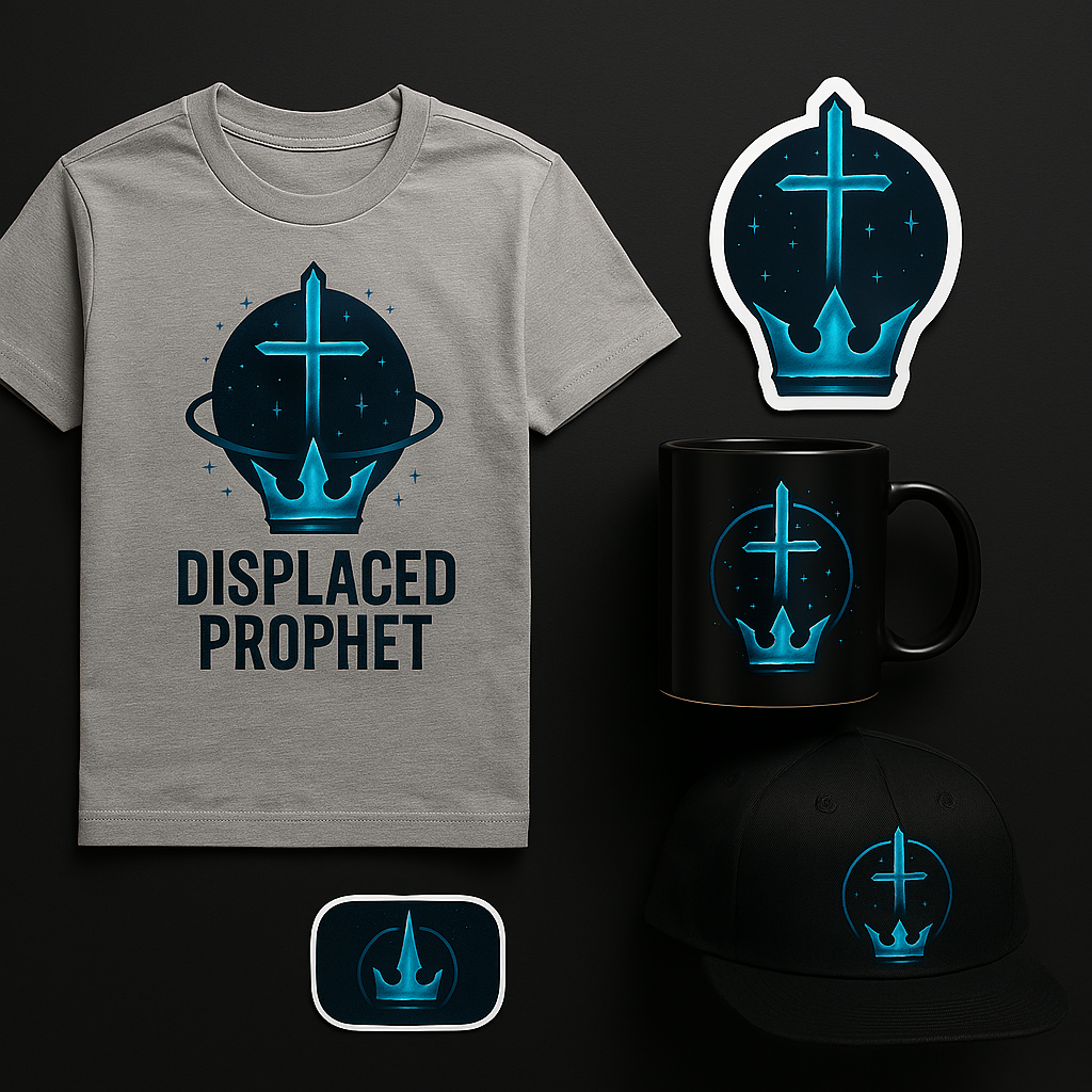 Prophetic Christian T-shirt, cap, mug and stickers